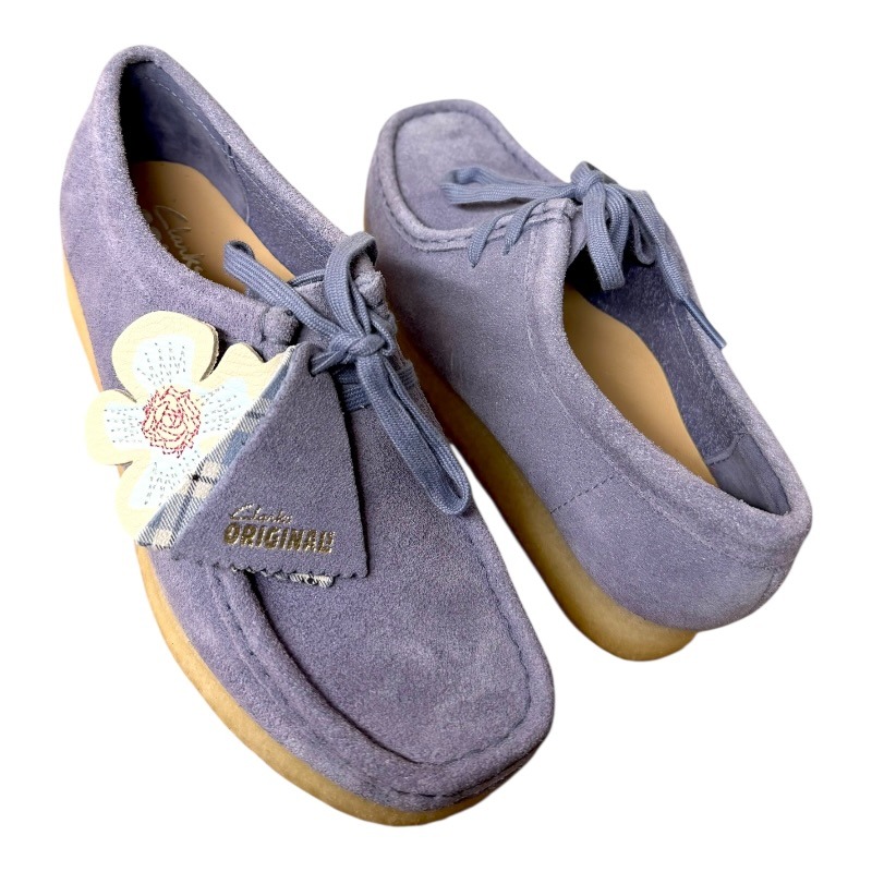 CLARKS WALLABEEF 26 purple