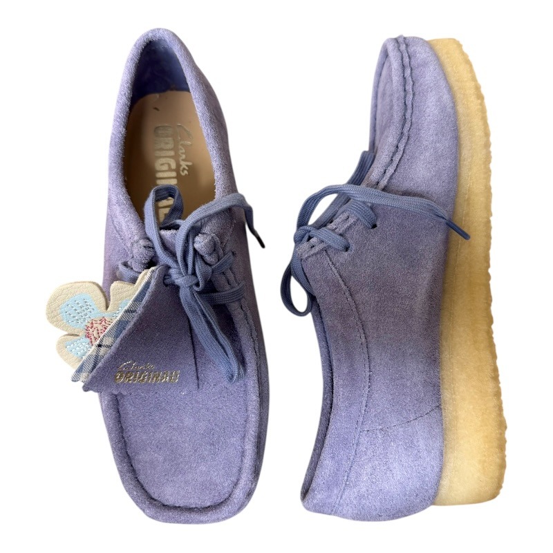 CLARKS WALLABEEF 26 purple