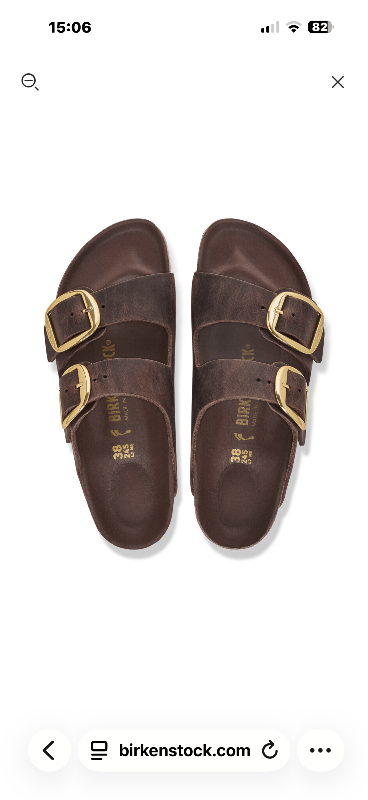 BIRKENSTOCK ARIZONA BB 1032916 habana