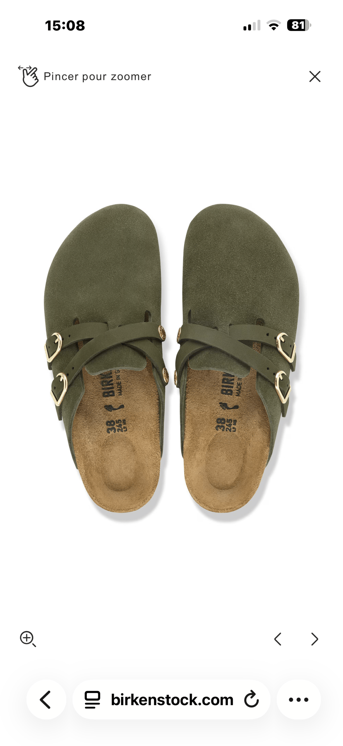 BIRKENSTOCK BLAIR 1033158 thym