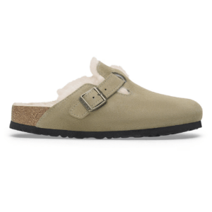 BIRKENSTOCK BOSTON SHEARLING 102 taupe