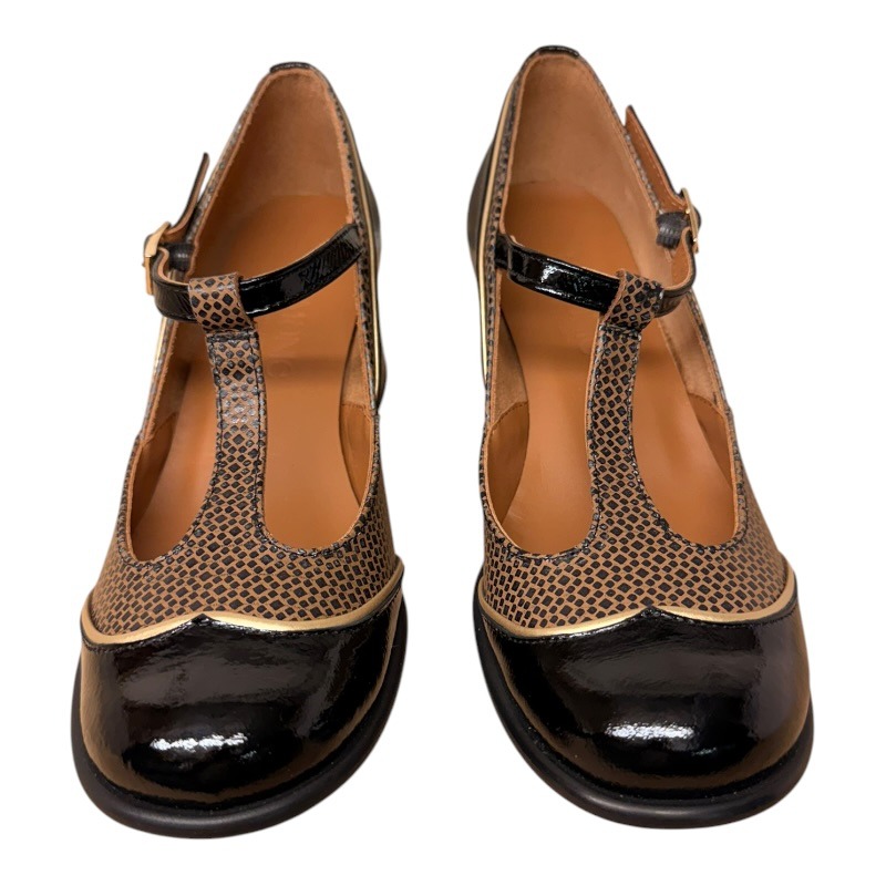 NEMONIC 2053 NOIR BEIGE noir et beige