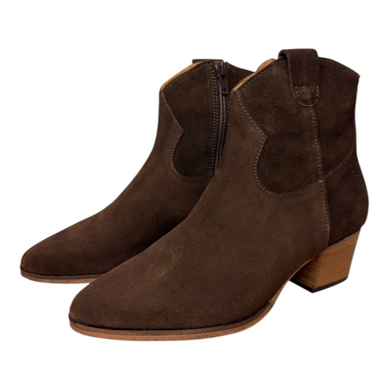 boots femme confortables ALIWELL FAROL marron
