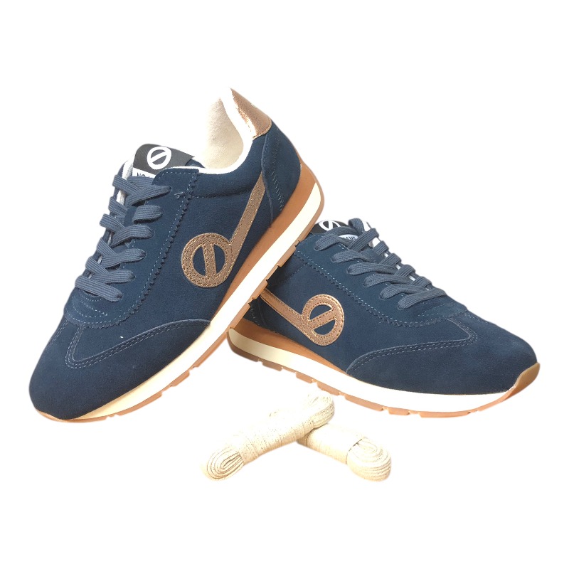 NO NAME CITY RUN SUEDE Navy