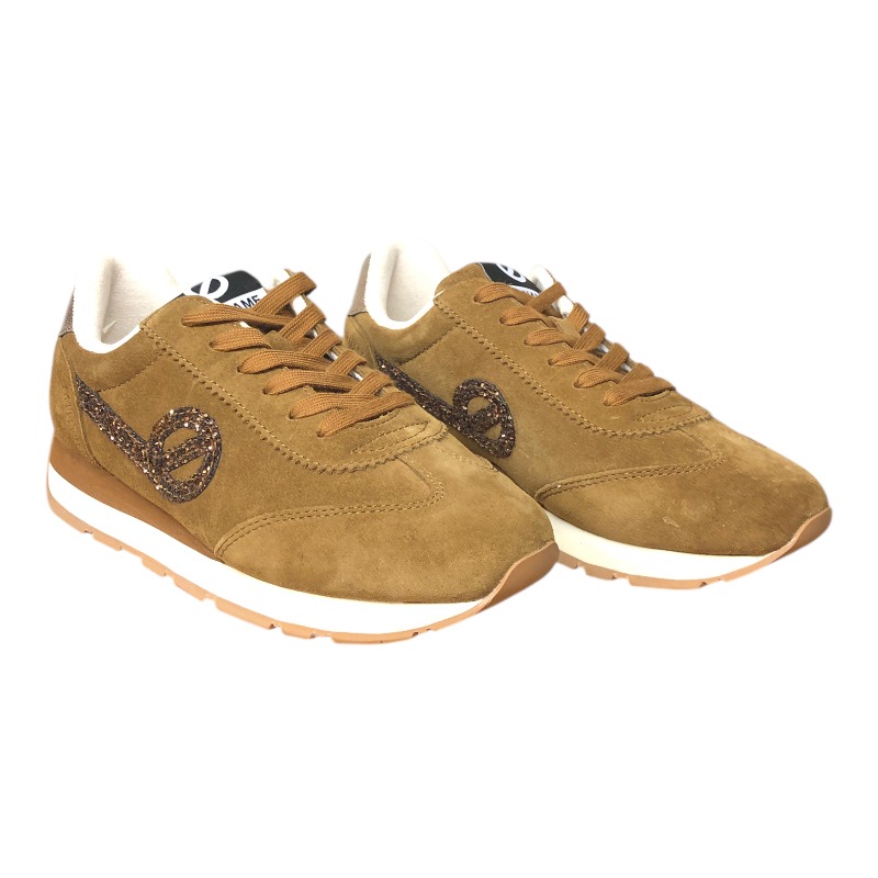 NO NAME CITY RUN SUEDE Camel bronze