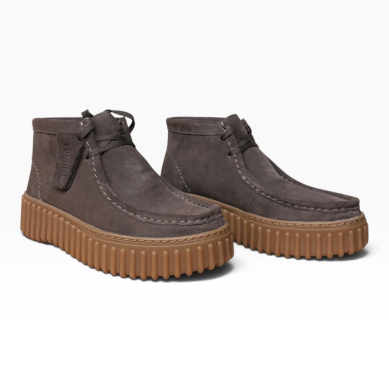 CLARKS TORHILL MOSS 2618534 marron, chaussures femme basses à lacets, confortables, fashion,